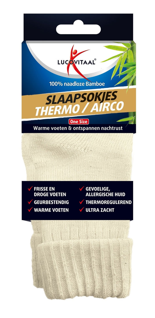 Lucovitaal Bamboe slaapsokjes 1 Paar - DrogistWereld