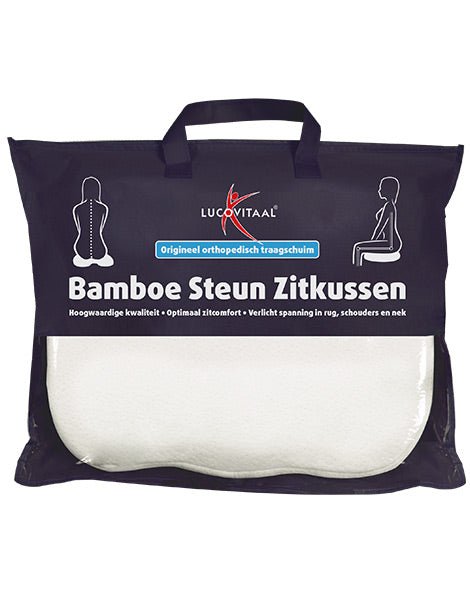 Lucovitaal Bamboe zitkussen 1 Stuks - DrogistWereld
