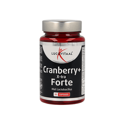 Lucovitaal Cranberry x - tra 30 Capsules - DrogistWereld
