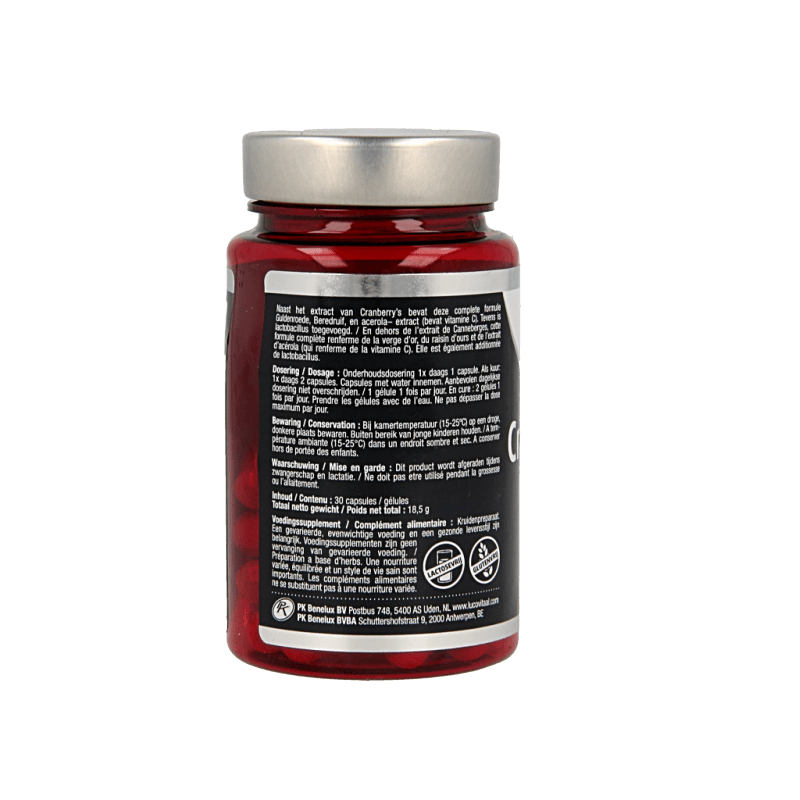 Lucovitaal Cranberry x - tra 30 Capsules - DrogistWereld