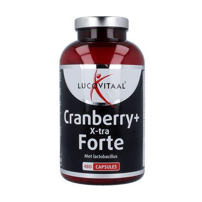 Lucovitaal Cranberry x - tra 480 Capsules - DrogistWereld
