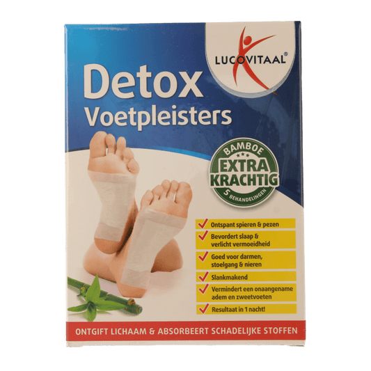 Lucovitaal Detox voetpleisters 10 Stuks - DrogistWereld