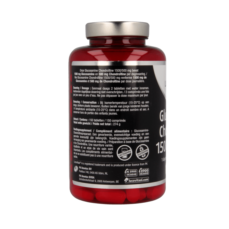 Lucovitaal Glucosamine chondroitine 150 Tabletten - DrogistWereld