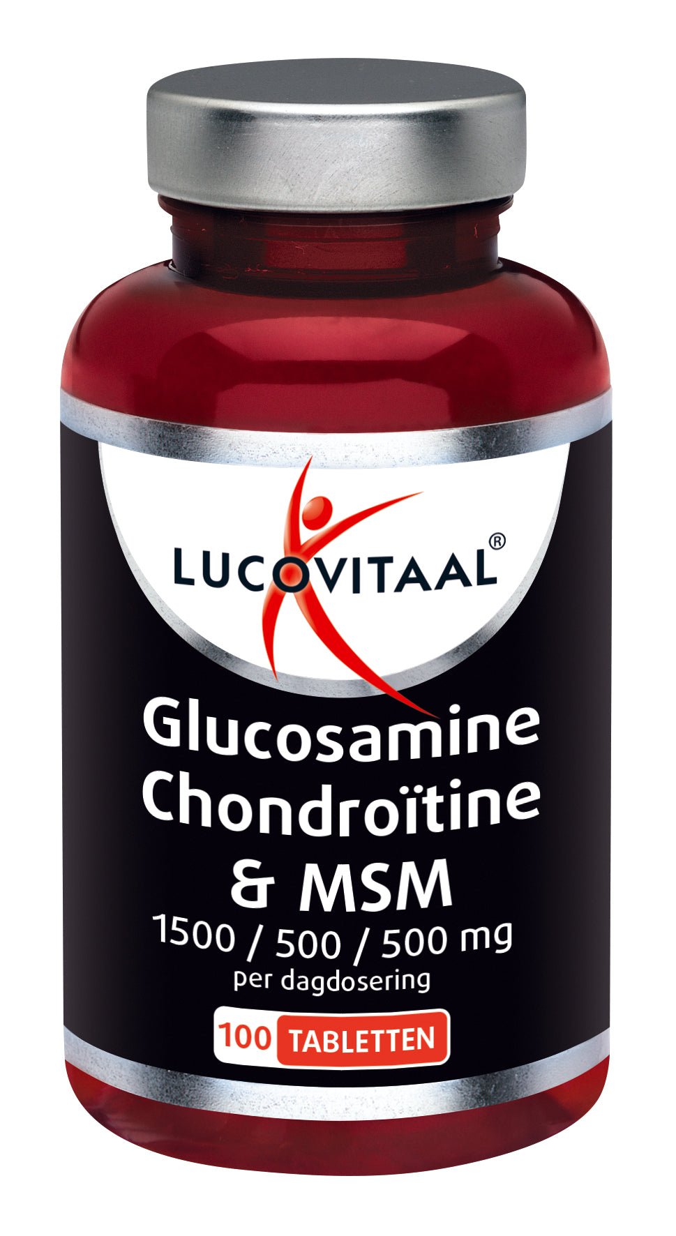 Lucovitaal Glucosamine chondroitine MSM 100 Tabletten - DrogistWereld