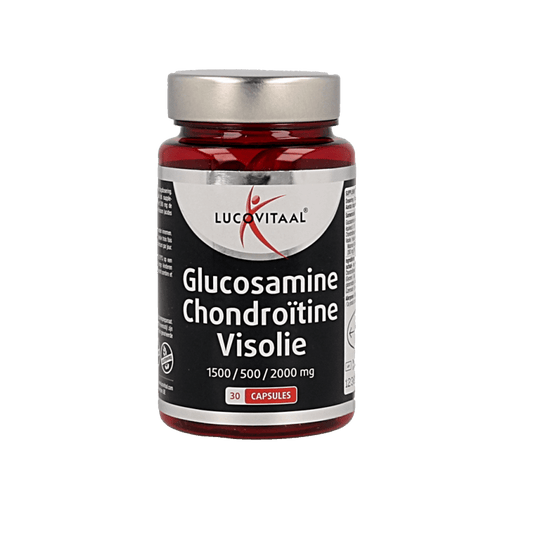 Lucovitaal Glucosamine chondroitine visolie 30 Capsules - DrogistWereld