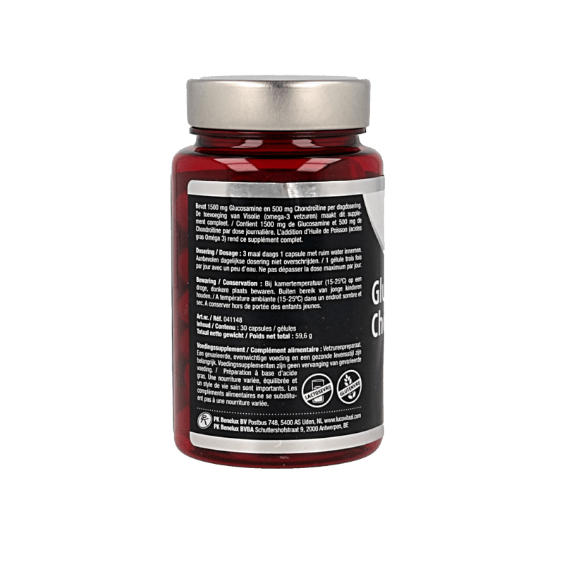 Lucovitaal Glucosamine chondroitine visolie 30 Capsules - DrogistWereld