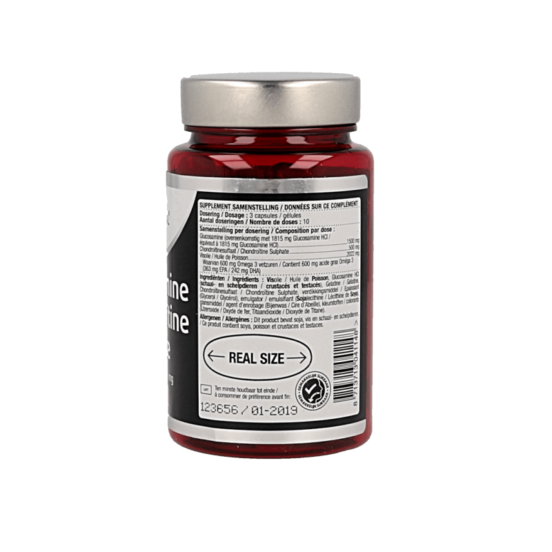 Lucovitaal Glucosamine chondroitine visolie 30 Capsules - DrogistWereld