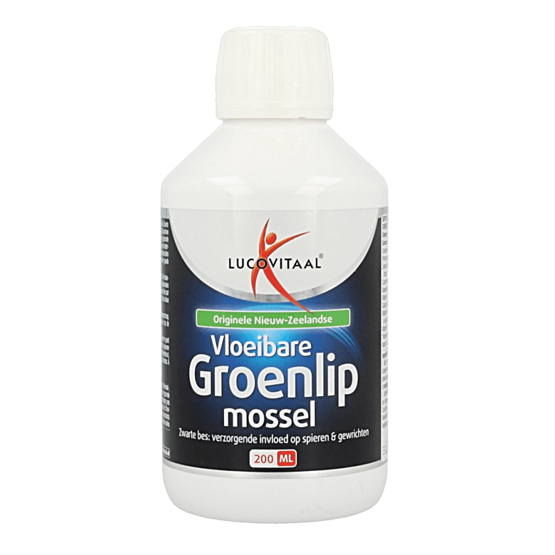 Lucovitaal Groenlipmossel vloeibaar 200 Milliliter - DrogistWereld