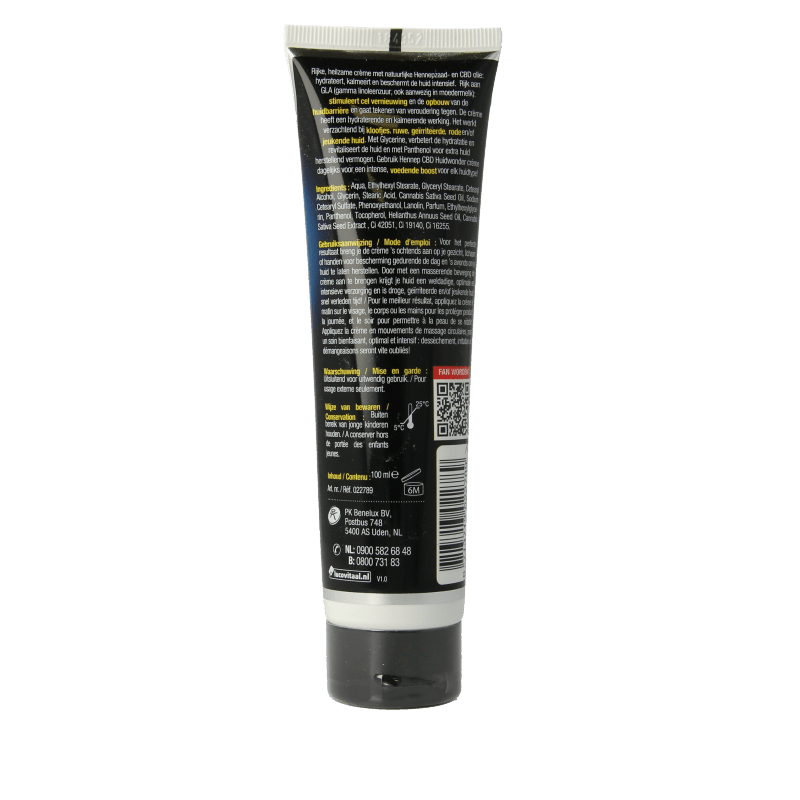 Lucovitaal Hennep CBD huidwondercreme 100 Milliliter - DrogistWereld