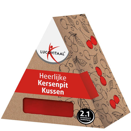 Lucovitaal Kersenpit kussen vierkant 1 Stuks - DrogistWereld