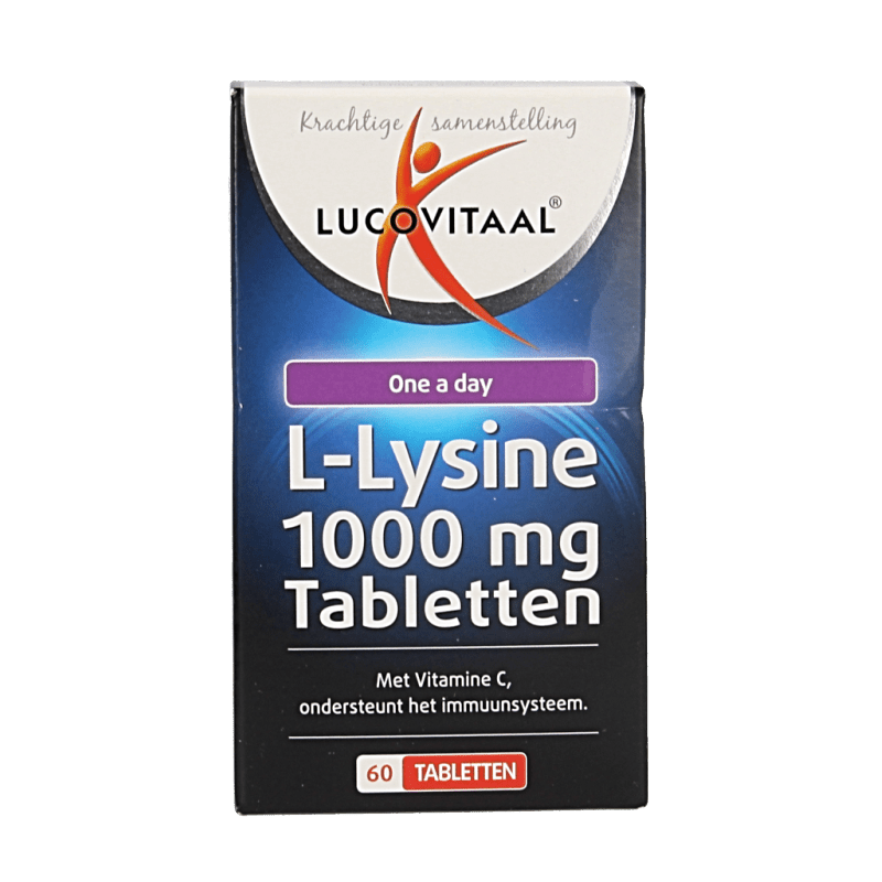 Lucovitaal L - Lysine 1000mg 60 Tabletten - DrogistWereld