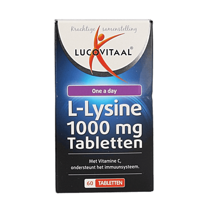 Lucovitaal L - Lysine 1000mg 60 Tabletten - DrogistWereld