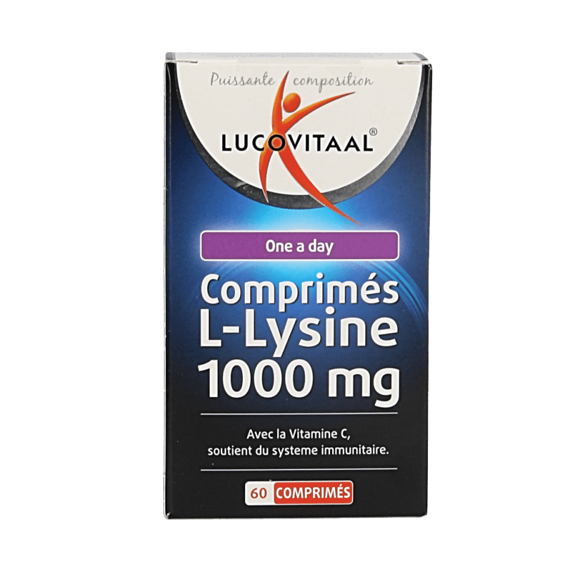 Lucovitaal L - Lysine 1000mg 60 Tabletten - DrogistWereld