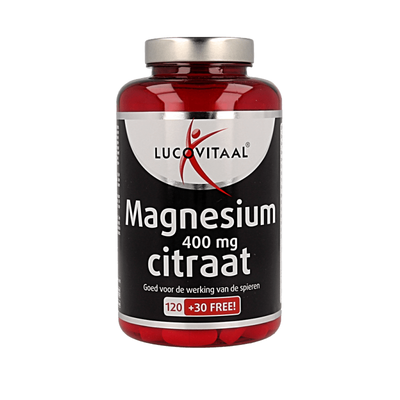 Lucovitaal Magnesium citraat 400mg 150 Tabletten - DrogistWereld