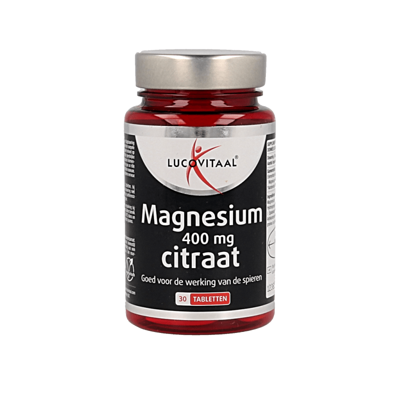 Lucovitaal Magnesium citraat 400mg 30 Tabletten - DrogistWereld