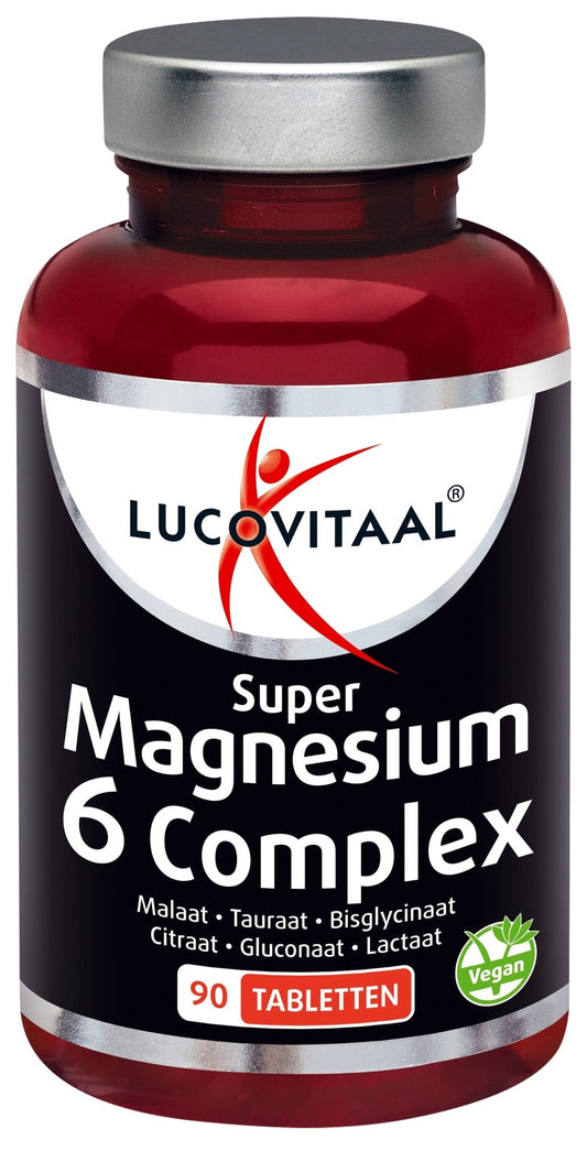 Lucovitaal Magnesium super 6 complex 90 Tabletten - DrogistWereld