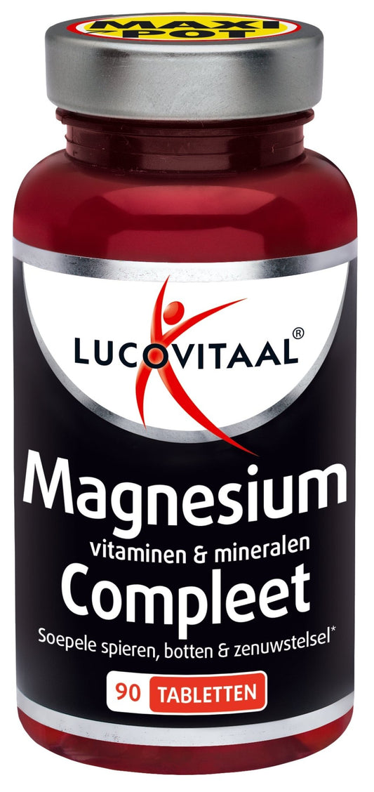 Lucovitaal Magnesium vitamine mineralen complex 90 Tabletten - DrogistWereld