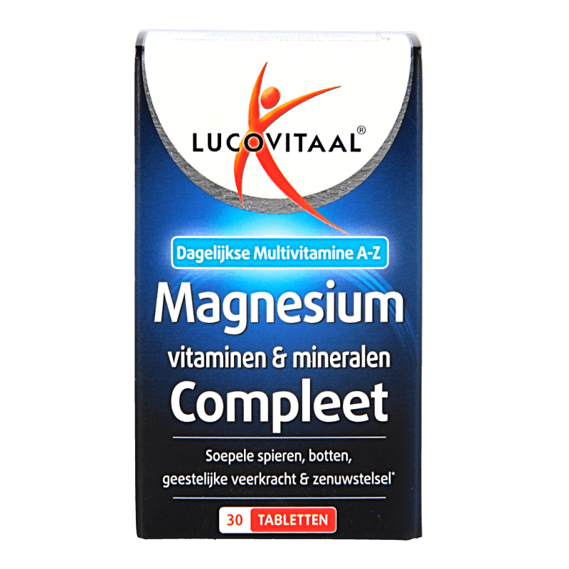 Lucovitaal Magnesium vitaminen mineralen compleet 30 Tabletten - DrogistWereld