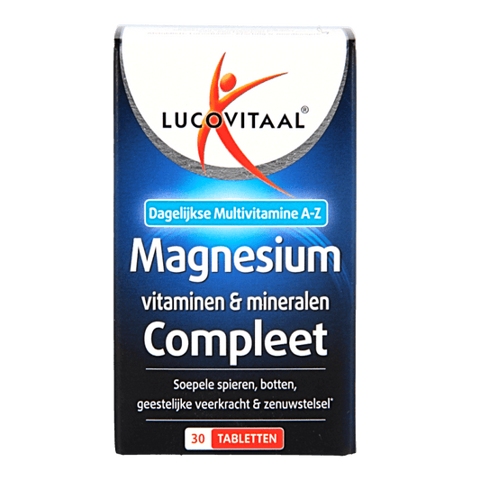 Lucovitaal Magnesium vitaminen mineralen compleet 30 Tabletten - DrogistWereld