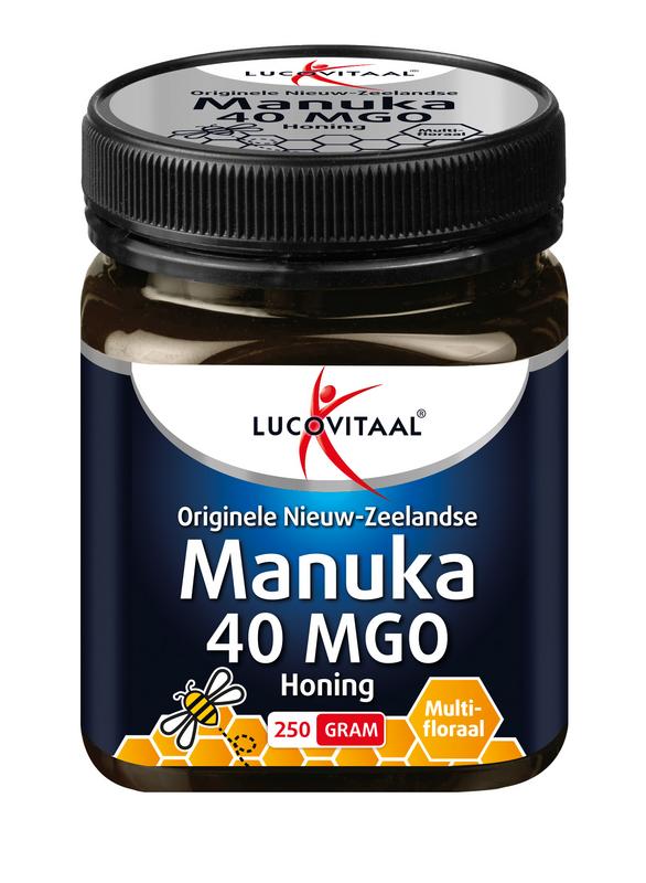Lucovitaal Manuka honing 40 MGO 250 Gram - DrogistWereld