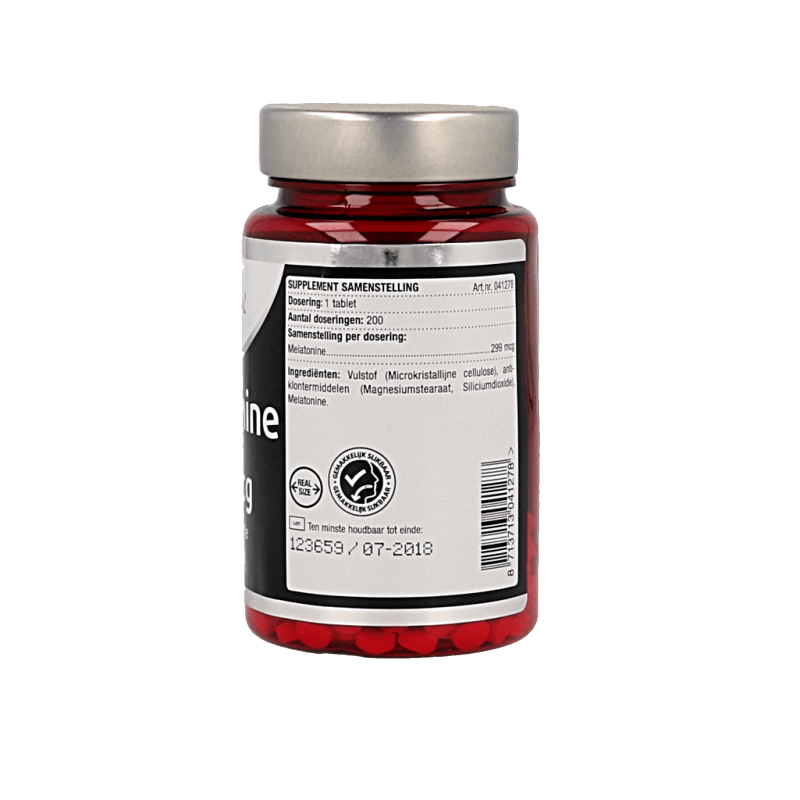 Lucovitaal Melatonine puur 0.299mg 200 Tabletten - DrogistWereld