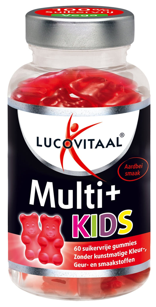 Lucovitaal Multi+ kids 60 Gummies - DrogistWereld