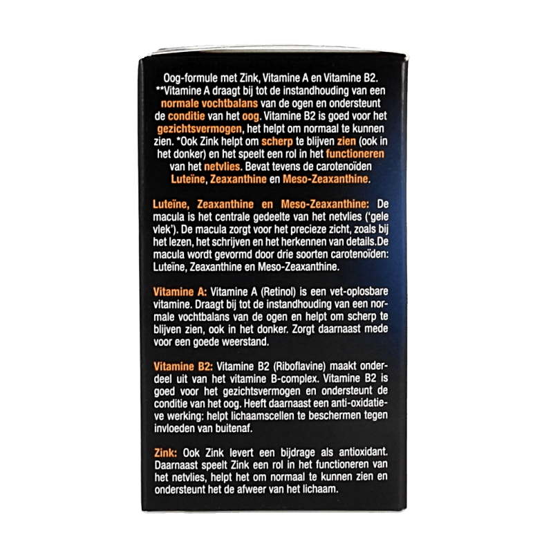 Lucovitaal Ogen scherp zien & vochtbalans 30 Capsules - DrogistWereld