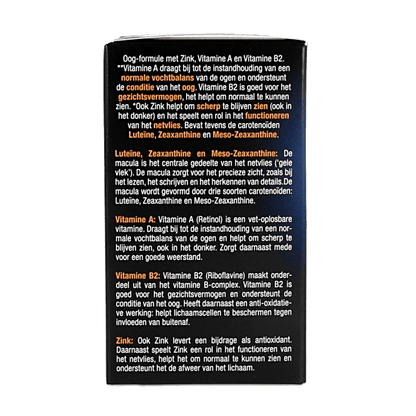 Lucovitaal Ogen scherp zien & vochtbalans 30 Capsules - DrogistWereld