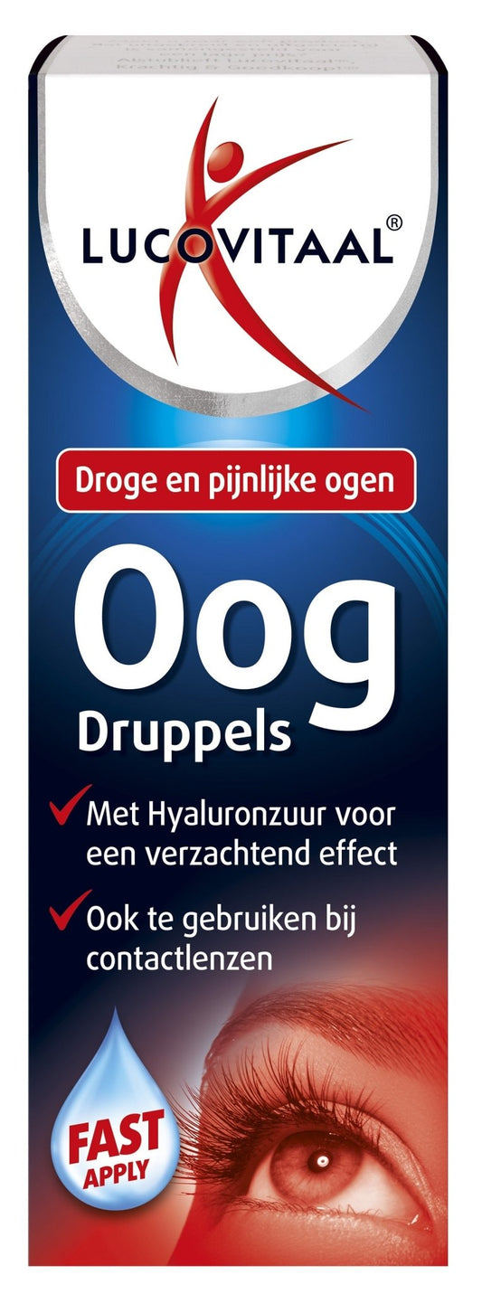 Lucovitaal Oogdruppels droge pijnlijke ogen 10 Milliliter - DrogistWereld