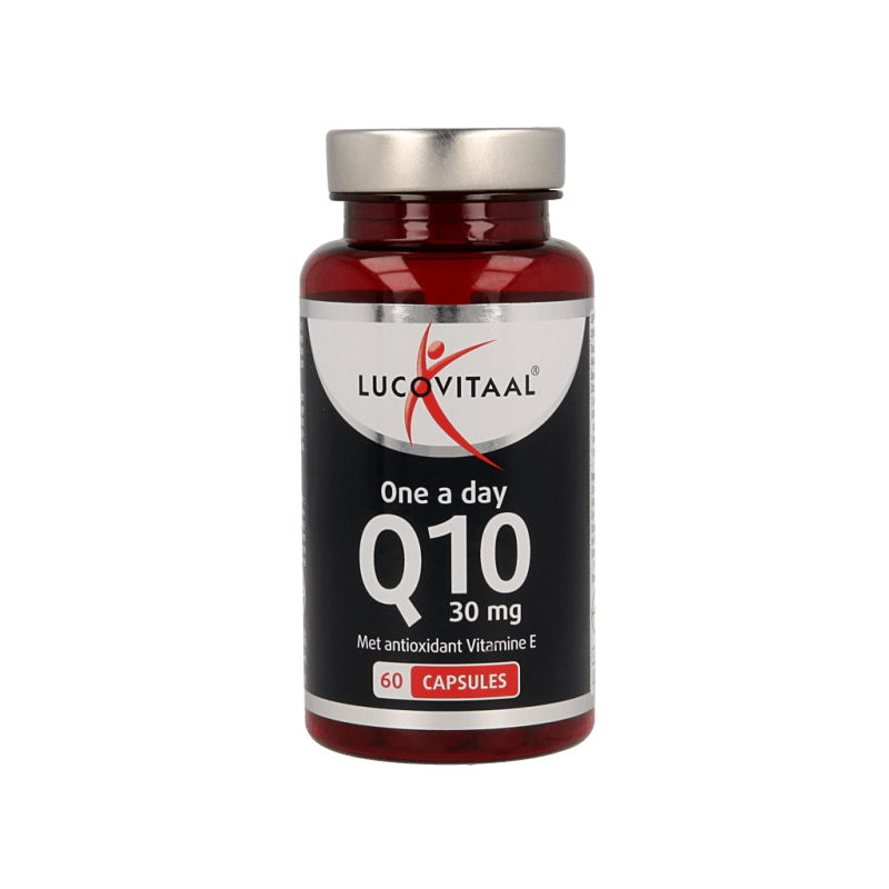 Lucovitaal Q10 30mg one a day 60 Capsules - DrogistWereld