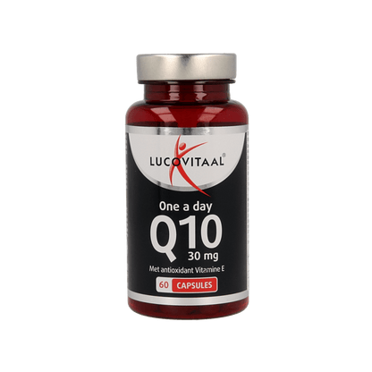 Lucovitaal Q10 30mg one a day 60 Capsules - DrogistWereld