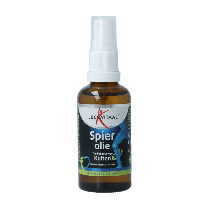 Lucovitaal Spierolie kuiten vegan 50 Milliliter - DrogistWereld