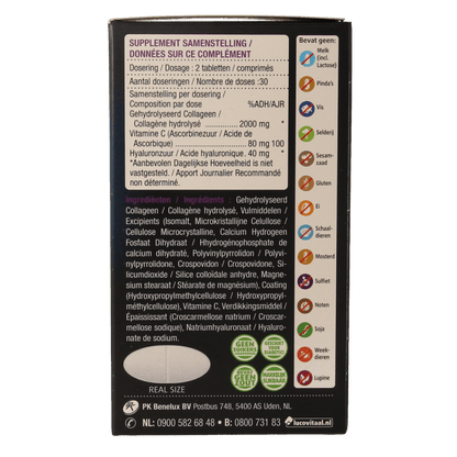 Lucovitaal Super collageen 2000 60 Tabletten - DrogistWereld
