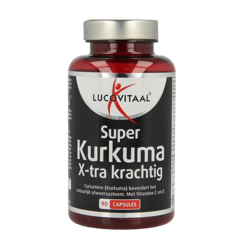 Lucovitaal Super curcumine x - tra krachtig 90 Capsules - DrogistWereld
