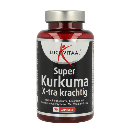 Lucovitaal Super curcumine x - tra krachtig 90 Capsules - DrogistWereld
