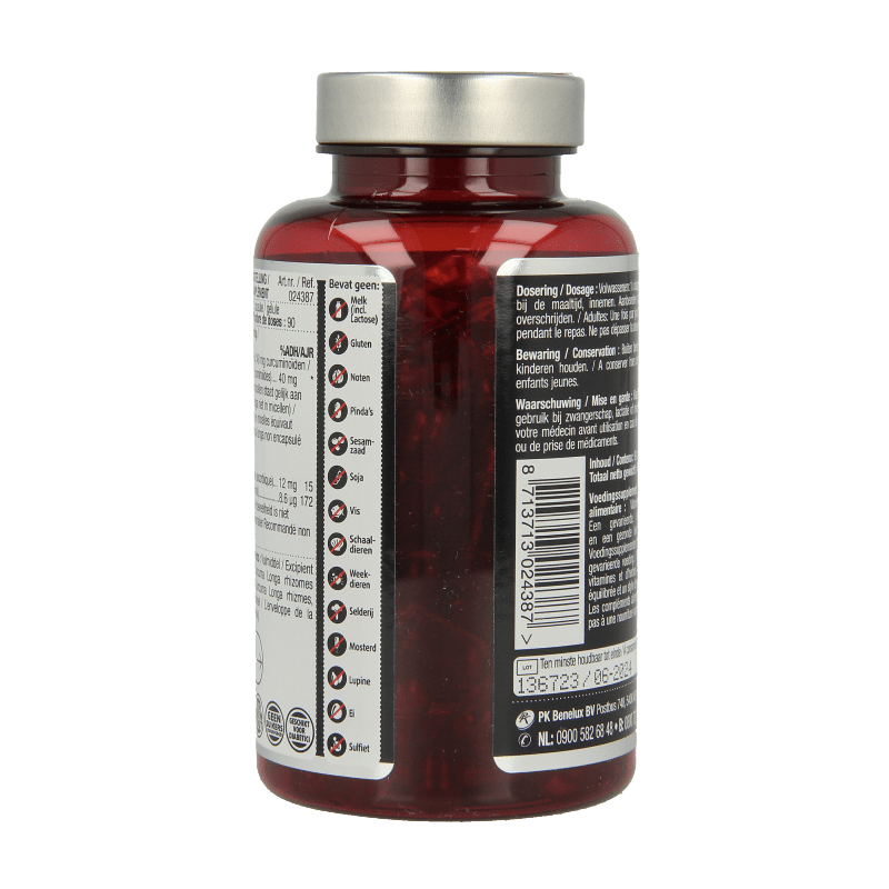 Lucovitaal Super curcumine x - tra krachtig 90 Capsules - DrogistWereld