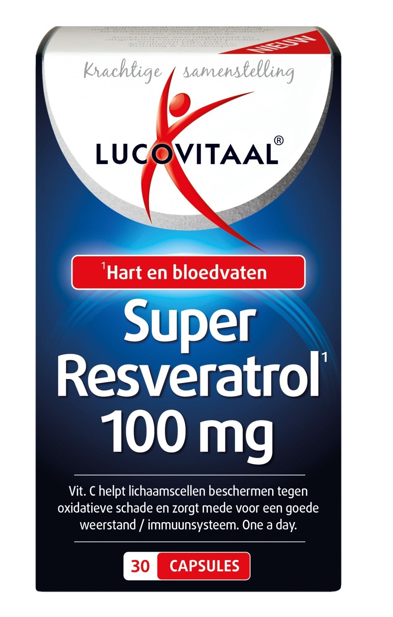 Lucovitaal Super resveratrol 30 Capsules - DrogistWereld