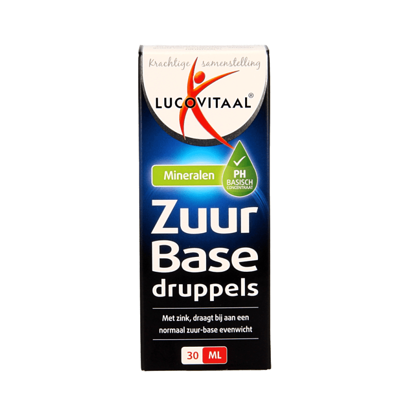 Lucovitaal Zuurbase druppels 30 Milliliter - DrogistWereld