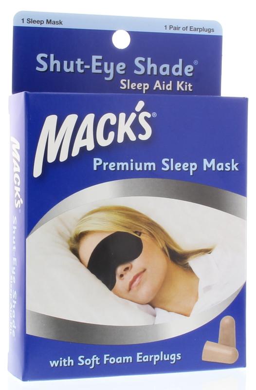 Macks Shut eye shade sleep mask 1 Stuks - DrogistWereld