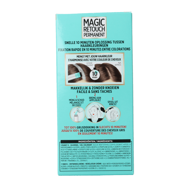 Magic Retouch Permanente haarkleuring nr 5 lichtbruin 1 Stuks - DrogistWereld