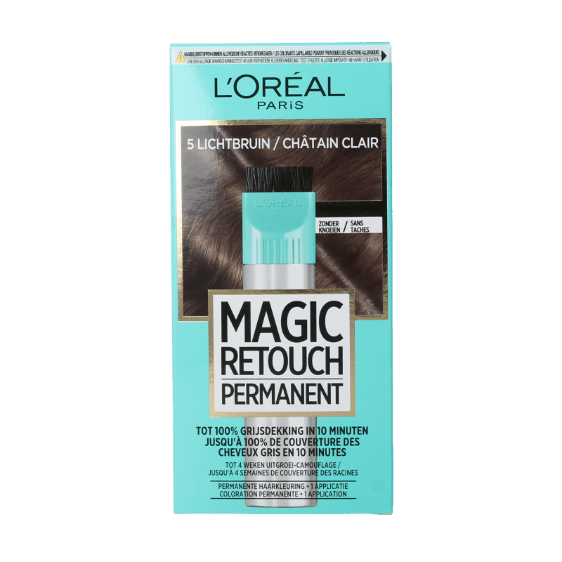 Magic Retouch Permanente haarkleuring nr 5 lichtbruin 1 Stuks - DrogistWereld