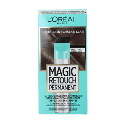 Magic Retouch Permanente haarkleuring nr 5 lichtbruin 1 Stuks - DrogistWereld