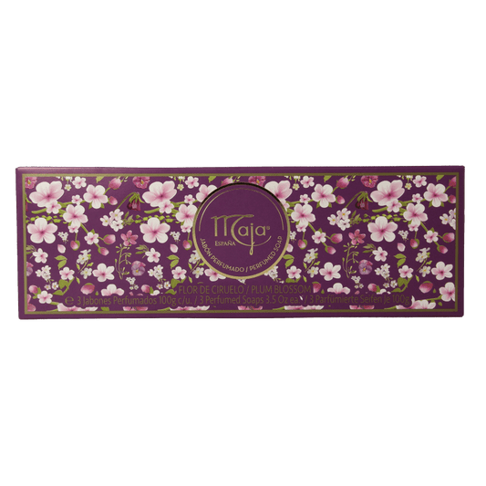 Maja Plum blossom zeep 3 x 100 gram 300 Gram - DrogistWereld