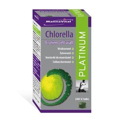 Mannavital Chlorella platinum 240 Tabletten - DrogistWereld