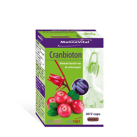Mannavital Cranbioton 60 Capsules - DrogistWereld