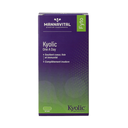 Mannavital Kyolic one a day 60 Tabletten - DrogistWereld