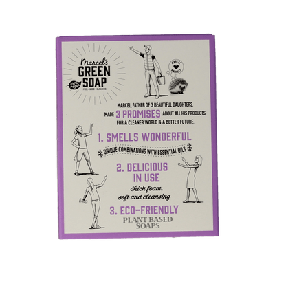 Marcel's Green Soap Handzeep bar lavender & rosemary 90 Gram - DrogistWereld