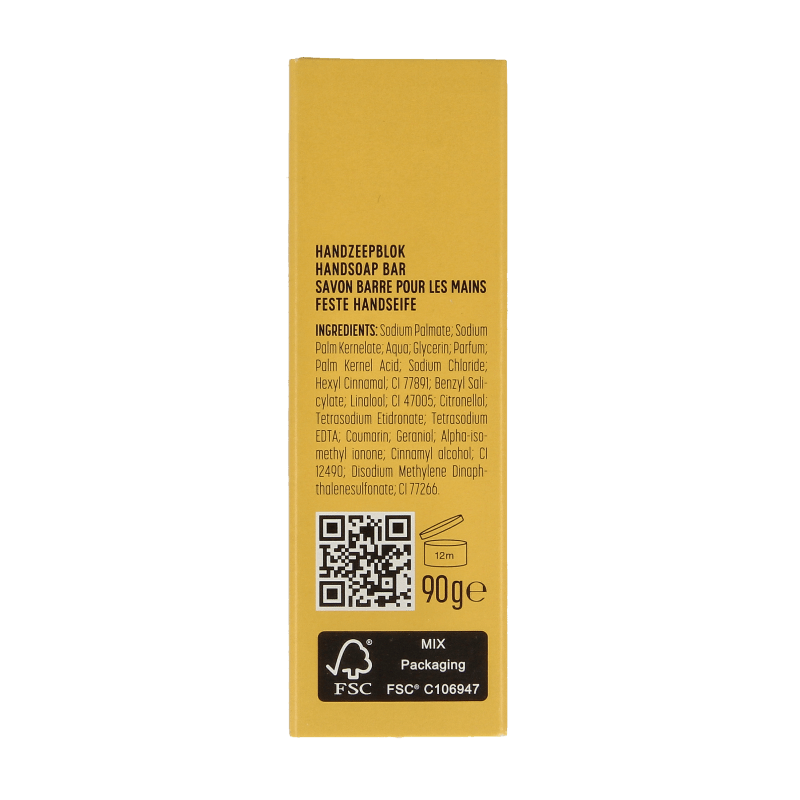 Marcel's Green Soap Handzeep bar vanille & kersenbloesem 90 Gram - DrogistWereld