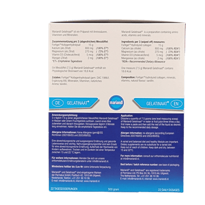 Mariandl Classic (gelatinaat) 500 Gram - DrogistWereld