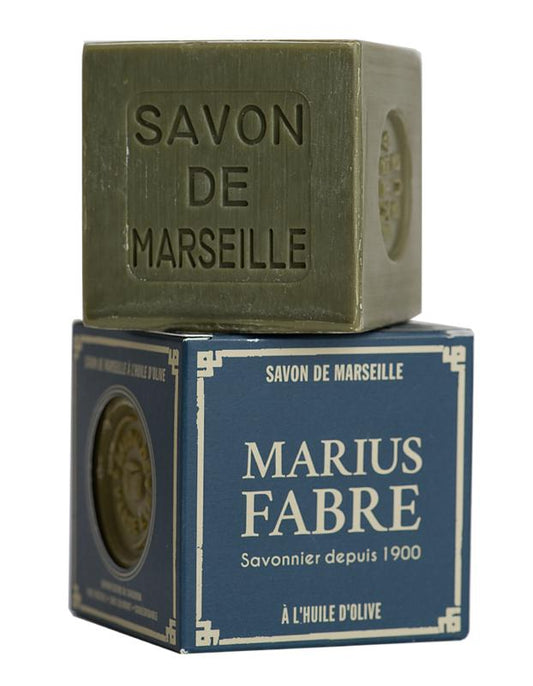 Marius Fabre Savon marseille zeep in doos olijf 400 Gram - DrogistWereld